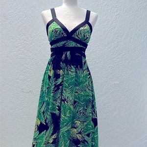 Sofia Tropical Printed Maxi Dress